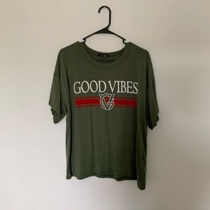 Fashion Nova Good Vibes Tee
